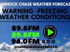 Weather warning, advisory for freezing weather conditions for the next 7 days.