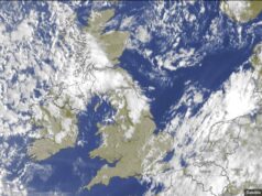 Weather forecast for Friday 31st July. Bright and sunny spells, feeling warm 22 c.