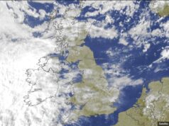 Weather forecast for Sunday 2nd August, bright and hazy sunshine feeling 25 c.